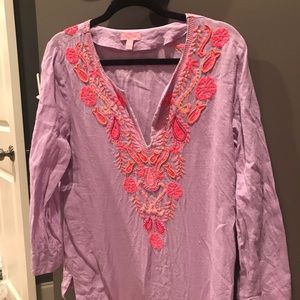 Lilly embroidered top